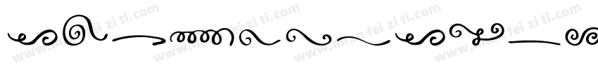 A wisp of angel字体转换